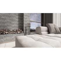 TRAVERTINE - 6X24, SILVER SILVER, SPLITFACE